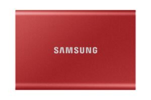 Samsung Portable SSD T7 500 Go USB Type-C 3.2 Gen 2 (3.1 Gen 2) Rouge
