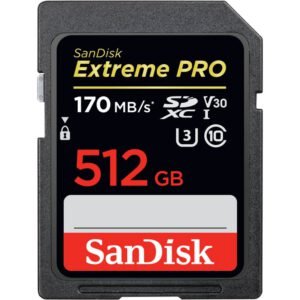 SanDisk Exrteme PRO 512 GB 512 Go SDXC UHS-I Classe 10