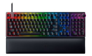 Razer Huntsman V2 clavier Gaming USB AZERTY Français Noir
