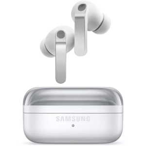 Galaxy Buds4 Pro - Ecouteurs intra-auriculaire sans fil avec réduction de bruit, Blanc