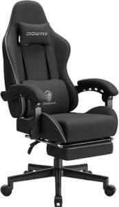 Tissu poche ressorts massage appui-tête noir