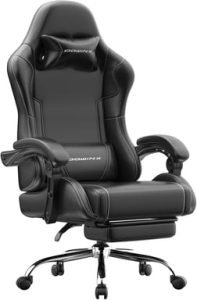 massage accoudoirs 150° 180kg noir