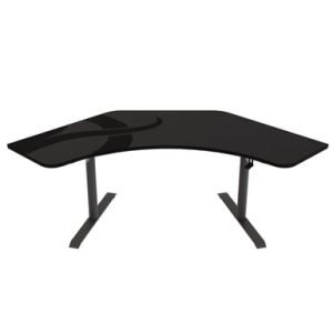 Bureau de jeu Arozzi Arena Angelo Métal Foncé