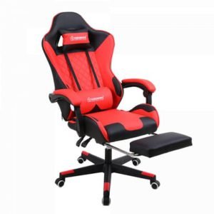 Chaise de bureau et gaming rouge Herzberg