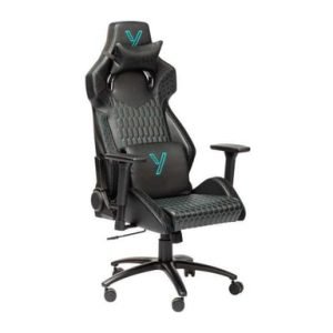 Fauteuil de jeu Yenkee Phantom Noir Turquoise