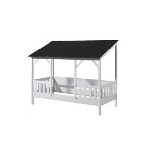 Lit Cabane Vipack Malia 90x200 Noir