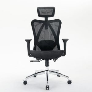 M57 Chaise ergonomique Noir