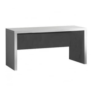 Bureau laqué blanc Vipack Lara