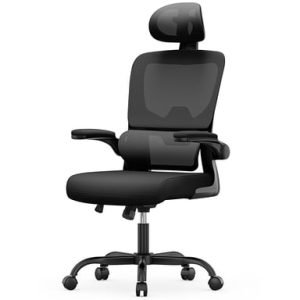 Chaise d'ordinateur pivotante Noir