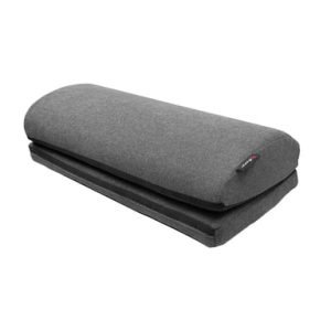 Footrest SoftFabric Drk Grey