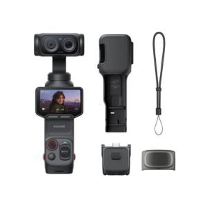 Insta360 Luna Ultra Noir - Caméra 8K avec IA et écran OLED