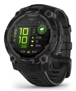 Garmin Instinct 3 AMOLED 3,05 cm (1.2'') 45 mm Numérique 390 x 390 pixels Écran tactile Noir GPS